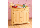 Kinder Kommode in Kiefer massivholz lackiert Adel